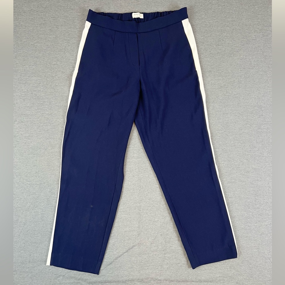 Babaton Blue and White Dress Pants